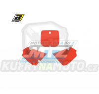 Polepy číslových tabulek (vystřižené) - Suzuki RM80 / 00-01 - barva červená