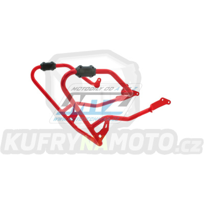 Padací rám Dual Sport Crash Bar - Suzuki DL650 V-Strom / 12-16 - barva červená