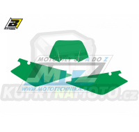 Polepy číslových tabulek (vystřižené) - Husqvarna WR250+WR300 / 09-13 - barva zelená