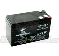 9Ah (20hod) baterie, Stand by Bloc GIV-S 12 - 9 BANNER 151x65x99