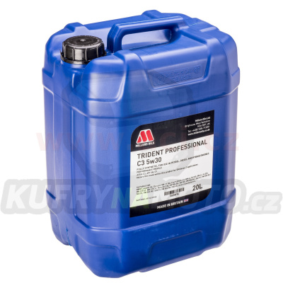 MILLERS OILS Trident Professional C3 5w30, plně syntetický 20 l