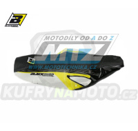 Potah sedla Suzuki RM85 / 02-25 - barva černo-žluto-bílá