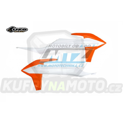 Spojlery KTM 125SX+150SX+250SX + 250SXF+350SXF+450SXF / 19-22 + EXC+EXCF / 20-23 - barva bílo-oranžová