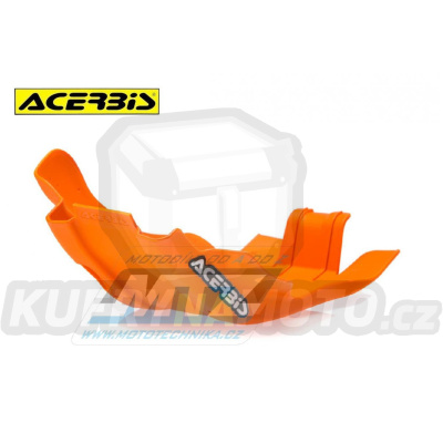 Kryt pod motor Acerbis Husqvarna TE250+TE300 / 17-19 + KTM 250EXC+300EXC / 17-19 - barva oranžová