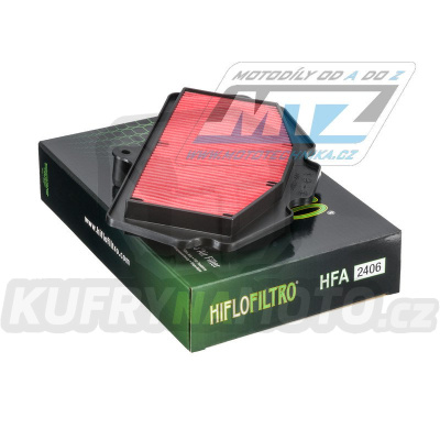 Filtr vzduchový HFA2406 (HifloFiltro) - Kawasaki EX400 Ninja 400 / 18-22 + ER400 / 19-21 + Z400