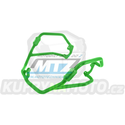 Padací rám Dual Sport Crash Bar - KLE 650 Versys / 15-24 - barva zelená