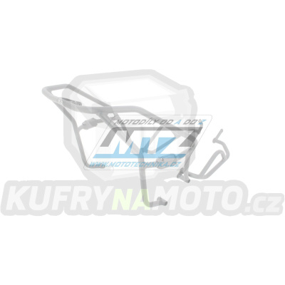 Padací rám Dual Sport Crash Bar - Yamaha MT-09 Tracer 900 / 15-17 - barva stříbrná Ice Polished