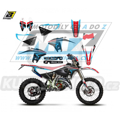 Polepy na motocykl (sada polepů Dream) Fantic XE+XX / 21-23  - typ polepů Dream4