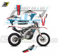Polepy s potahem sedla (sada polepů a potah sedla Dream) - Fantic XEF+XXF / 22-23 - typ polepů Dream4