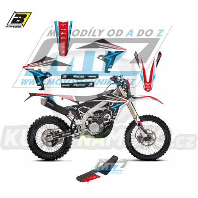 Polepy s potahem sedla (sada polepů a potah sedla Dream) - Fantic XEF+XXF / 22-23 - typ polepů Dream4