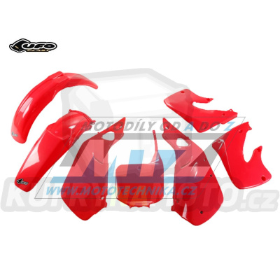Sada plastů Honda CR125 / 98-99 + CR250 / 97-99 - barva červená 067