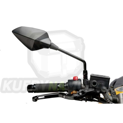 Zpětné zrcátko PUIG RS1 WITH BAR 7340N černý pravé (včetně kitu adaptéru)