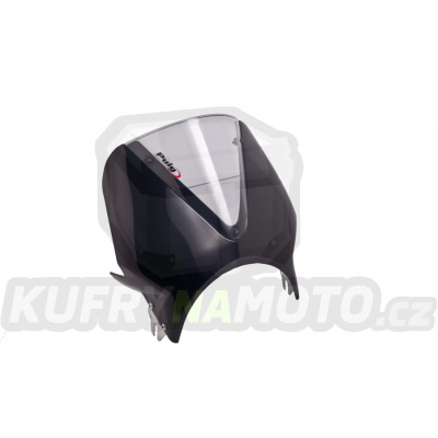 Plexi štít PUIG SEMI-FAIRING 1516N černý černý