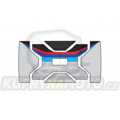 Adhesives Kit PUIG 20229N černá for BMW cases