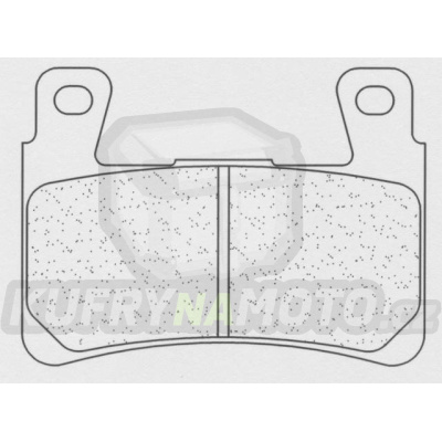Brzdové destičky CL BRAKES 2711 XBK5