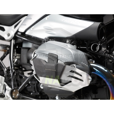 Hliníkový kryt hlavy válců stříbrná černá SW Motech BMW 1200 R nine T 2014 -  R1ST (K21) MSS.07.754.10000/S-BC.17985