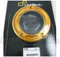 Víčko nádrže Lightech TF5N/O černo zlaté Aprilia + Triumph