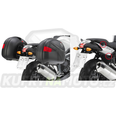 Montážní sada držák – nosič kufru bočních Givi BMW K 1200 S 2005 - 2008 G558- PLR 692