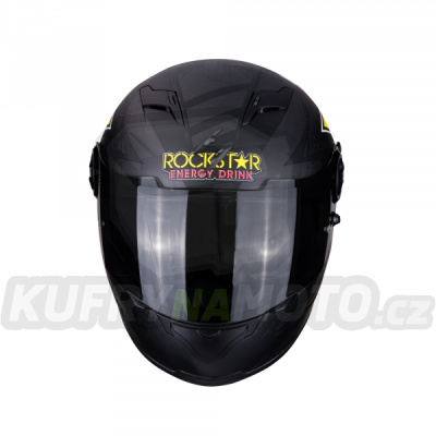 Moto přilba SCORPION EXO-490 ROCKSTAR černá matná