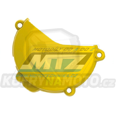 Kryt spojkového víka KTM 125SX+150SX / 16-22 + 125EXC+150EXC+200EXC+125XCW+150XCW+200XCW / 17-20 + Husqvarna TC125 / 16-20 + TE125 / 17-20 - barva žlutá