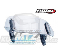 Deflektor univerzální na plexi štít PUIG Multi-Adjustable (rozměry 102x325mm) - čirý