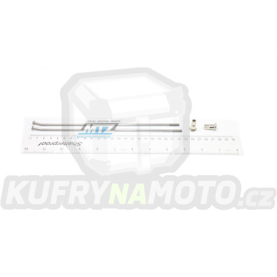 Drát/Špice nerezové do kola + Niple 18&quot; - Honda XR400 / 96-04 + XR250+XR230 / 90-04 + XR600 / 91-00+ XR650 / 00-07 + XR650L / 93-12