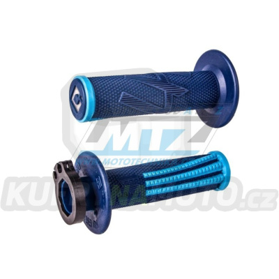 Rukojeti ODI V2 LOCK ON EMIG-PRO V2 (2takt+4takt včetně 5 nástavců) - modré