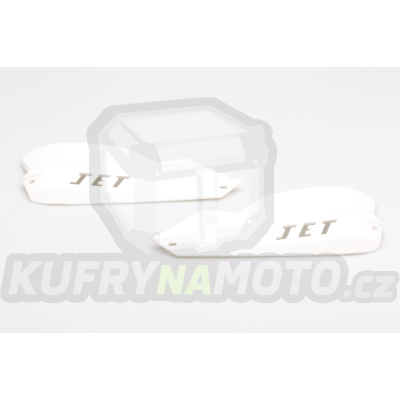 Kryty páček chrániče rukou JET náhradní plasty bílá SW Motech JET-003-00-WH