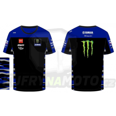 Triko VR46 YAMAHA TWR černo/modré 508604