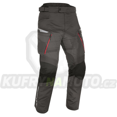 kalhoty MONTREAL 4.0 DRY2DRY™, OXFORD (černé/šedé/červené)