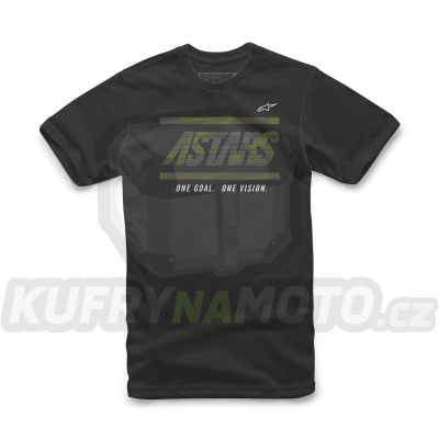 triko DRAFT TEE, ALPINESTARS (černá)