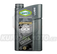 Motorový olej YACCO LUBE GDI 5W30, 2 L