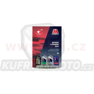 katalog olejů MILLERS OILS 2022 CZK (sada 10 ks)