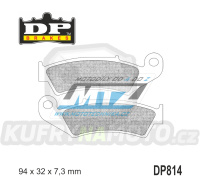 Destičky brzdové DP Brakes DP814 - směs Premium OEM Sinter