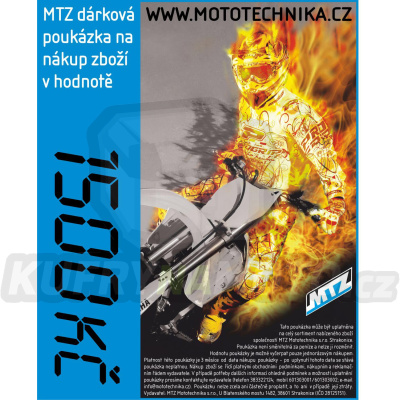 Poukázka dárková v hodnotě 1.500,- Kč