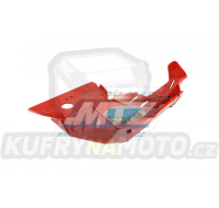 Kryt pod motor hliníkový ALU Engine Guard - Gas-Gas EC250+EC300 + XC250+XC300 / 18-20 (barva červená)