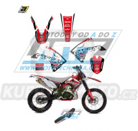Polepy s potahem sedla (sada polepů a potah sedla Dream) - GasGas EC125+EC200+EC250+EC300 / 10-11 + ECF250+ECF300+ECF450 / 10-13 - typ polepů Dream4