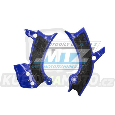 Kryty rámu Yamaha YZF450 / 23-25 + YZF250 / 24-25 + YZF250X+YZF450X + Fantic XXF450 - barva modro-černá