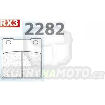 Brzdové destičky CL Brakes 2282 RX3-2282RX- výprodej