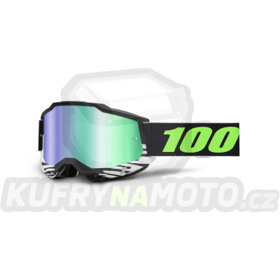 ACCURI 2 SPECIAL 100% UTV/OTG (limited edition Ken Block) zelené chrom plexi