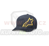 kšiltovka CORP SHIFT 2, ALPINESTARS (tmavě modrá/zlatá)