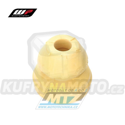 Doraz zadního tlumiče WP Bump Stop Rubber - rozměry 18x59x64mm - KTM 125SX+150SX+250SX + 250SXF+350SXF+450SXF / 11-16 + 450SMR
