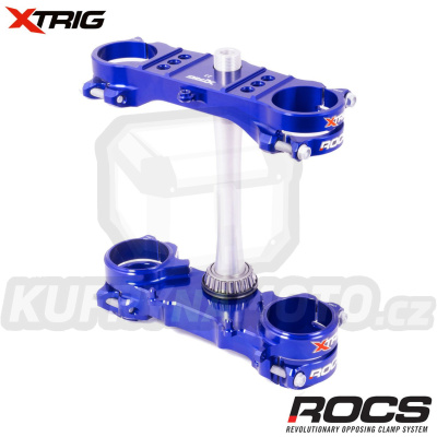 Brýle (Triple-Clamps) kompletní Xtrig ROCS TECH - Yamaha YZF250 / 12-23 + YZF450 / 10-15,18-22 (offset 22)