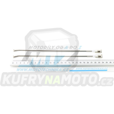 Drát/Špice nerezové do kola + Niple 17&quot; - Honda NX650 Dominator / 88-99