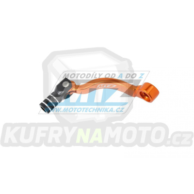 Řadička (řadicí páka) KTM 125SX+150SX+150EXC TPI / 17-22 + 85SX / 18-25 + Husqvarna TC85 / 18-25 + TC125+TE150 / 17-22 + Gas-Gas - oranžová