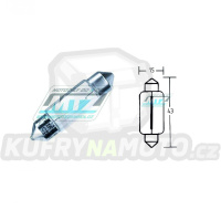 Sufitová žárovka C10W 12V 10W SV8,5-8 (15x43mm)