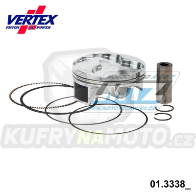 Pístní sada Suzuki RMZ250 / 07-09 - rozměr 76,95mm (Vertex 23311A)