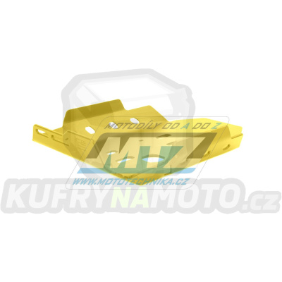 Kryt pod motor hliníkový Dual Sport - BMW R1200GS / 13-17 + R1200GS Advance / 14-18 - barva žlutá