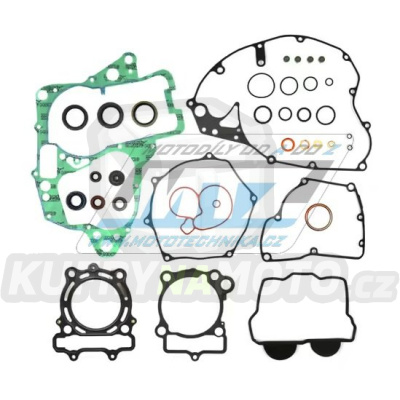 Těsnění kompletní motor (včetně gufer motoru) RMZ250 / 10-18