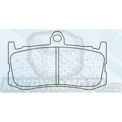 Brzdové destičky CL BRAKES 1209 XBK5